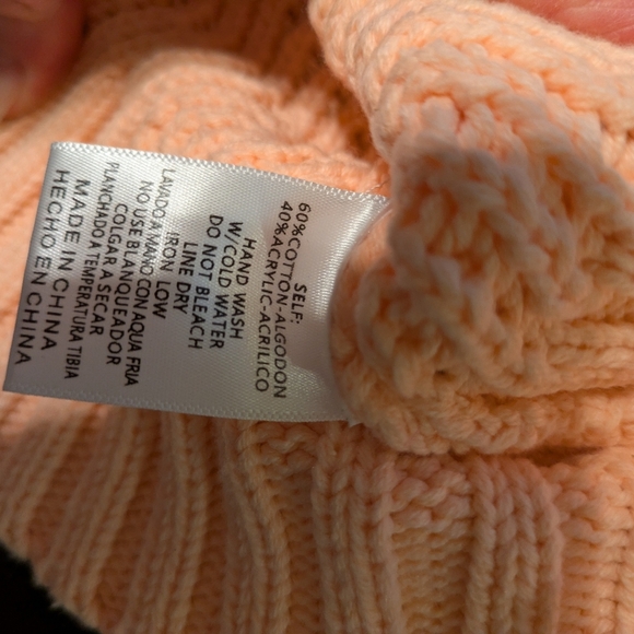 &merci Striped Knit Sleeveless Sweater L - Picture 4 of 14